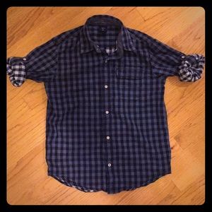 Boys Gap long sleeved button down shirt size 10